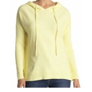 NWT WIT & WISDOM yellow sweatshirt hoodie